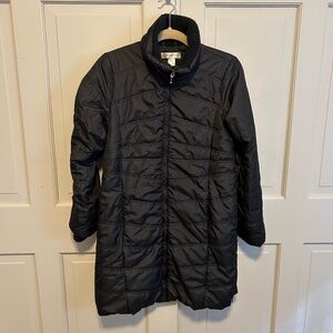 Motherhood Maternity Black Puffer Coat